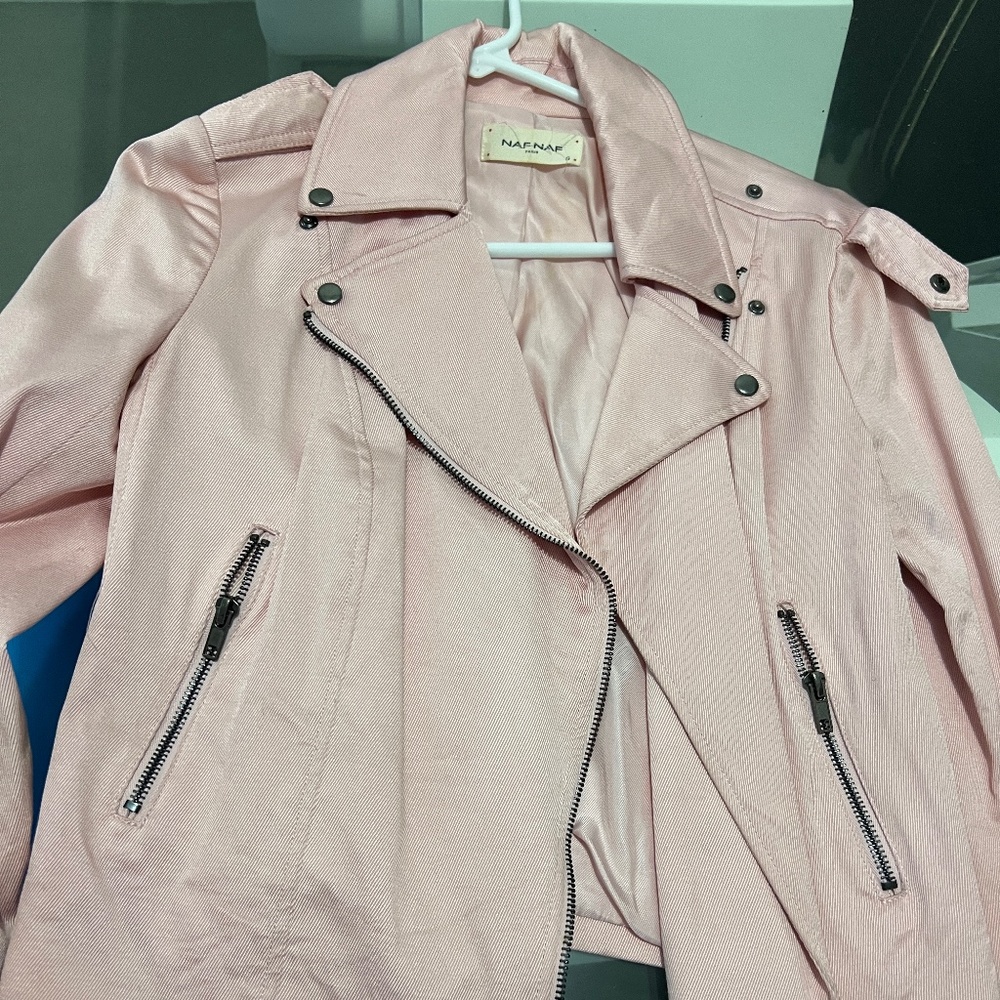 Pink Moto Jacket  bought in Paris